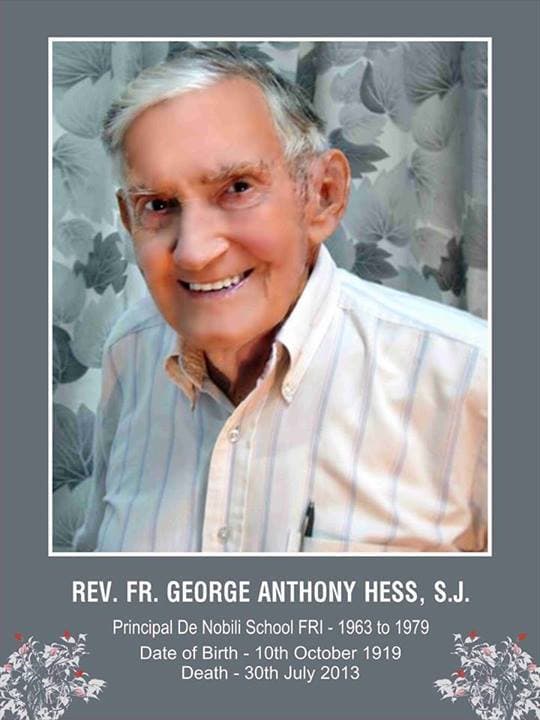 Fr. George Hess S.J.